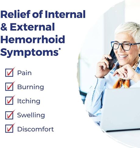 Boiron Hemorrhoid Relief Tablets and Homeopathic Pellets, 60 Count and 80 Pellets in Saudi Arabia