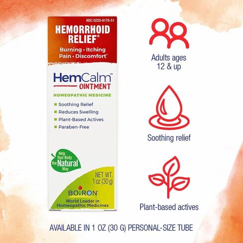 Boiron Hemorrhoid Relief Tablets and Homeopathic Pellets, 60 Count and 80 Pellets in Saudi Arabia