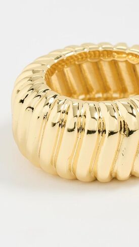 ADINA EDEN Women's Ridged Eternity Band in Kuwait