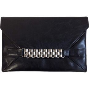 JNB Women's Slip-through Chain Envelope Clutch