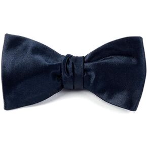 قضيب الرباط مصنوع من الحرير المنسوج بنسبة 100% بلون كحلي سادة in Kuwait