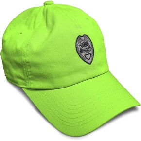 Speedy Pros Soft Baseball Cap Security Badge Embroidery Police Officer Security Cotton Dad Hats for Men & Women
