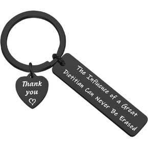 FEELMEM Dietitian Gift Nutrionist Gift Dietitian Appreciation Keychain