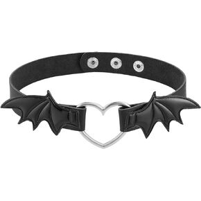 Halloween Goth punk PU leather collar ladies adjustable role-play nightclub party costume accessories Sexy gift necklace