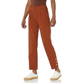SLIM-SATION Women's No Waist Button Hem Vent Ankle Pant in Saudi Arabia