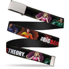 Buckle-Down Unisex-Adult's Web Belt The Big Bang Theory1.5