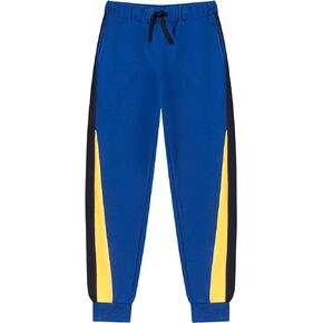 Boys Girls Fleece Joggers Drawstring Elastic Waist Kids Sweatpants Athletic Pants