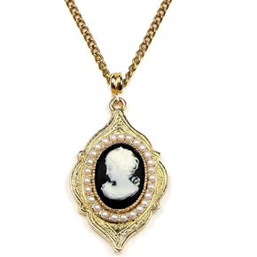 Cameo Collection Necklace Fashion Jewelry for Woman