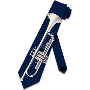 Trumpet Ties Mens Jazz Tie Music Neckties