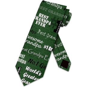 Grandpa Ties Father's Day Men's Neckties