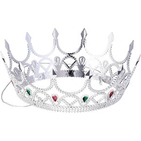 Forum Novelties Adult Silver Royal Queen Crown