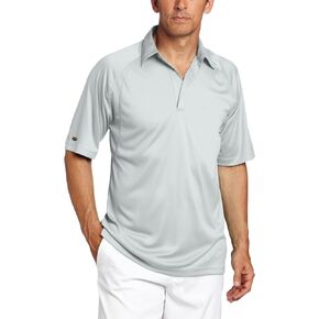 Greg Norman Collection Men's Ml75 Solid with Textured Piecing Shirt