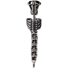 Vintage Silver Scorpion Ring Gothic Knuckle Joint Finger Ring Hip Hop Punk Rock Hinged Activity Rings Halloween Cosplay Costume Accessories