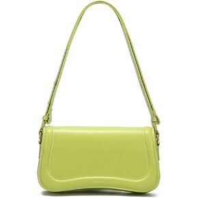 JOLLQUE Crescent Shoulder Bag for Women,Small Leather Strap Dumpling Handbag Purse,Unique Trendy Designer Hobo Crossbody Bags