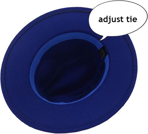 Precize Wide Brim Felt Fedora Panama Hat with Ring Belt in Saudi Arabia