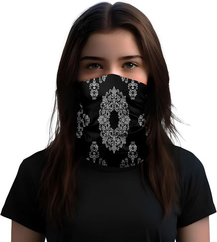 قناع LUIVU للرجال والنساء - بالاكلافا للطقس البارد للرجال - قناع رقبة أكثر دفئًا ومقاوم للرياح - غطاء رأس لتدفئة الرقبة للصيد وركوب الدراجات النارية - معدات شتوية للرجال in Kuwait