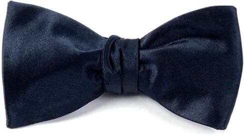 قضيب الرباط مصنوع من الحرير المنسوج بنسبة 100% بلون كحلي سادة in Kuwait