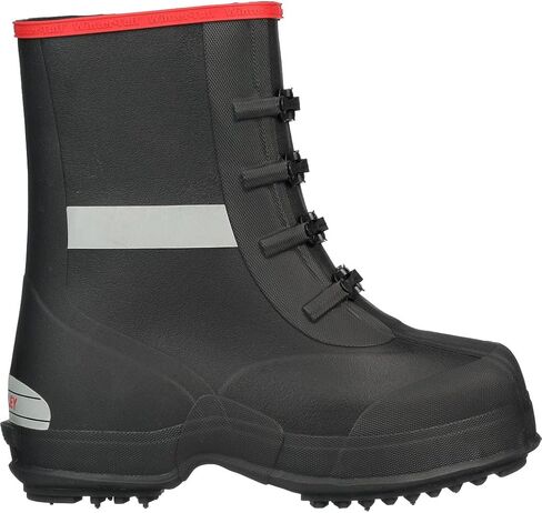 Tingley Winter-Tuff 4450 4-Buckle Ice Traction Overshoe, Mens 15, Black in Saudi Arabia