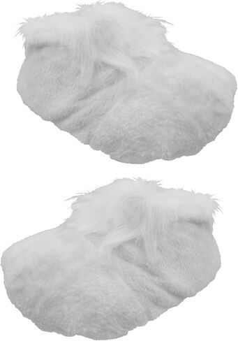 Nicky Bigs Novelties Adult White Easter Bunny Shoes - Rabbits Foot Shoes Bunny Feet Slippers - Cartoon Feet Costume Slippers in Saudi Arabia
