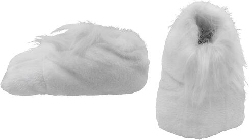 Nicky Bigs Novelties Adult White Easter Bunny Shoes - Rabbits Foot Shoes Bunny Feet Slippers - Cartoon Feet Costume Slippers in Saudi Arabia