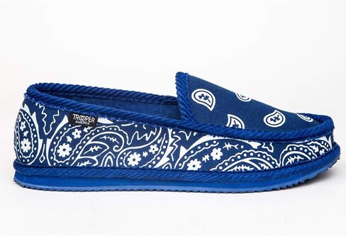 Troooper America KS-002 Bandanna Paisley Slip-On House Shoe Slippers in Saudi Arabia