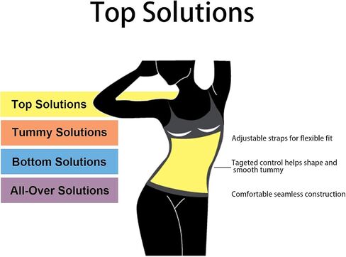 Women's Tummy Control Shapewear Tank Tops Body Shaper Compression Top in Saudi Arabia