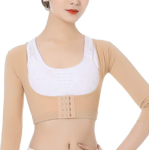 ANGGREK Women Posture Shaper, 1 Upper Arm Shaper Shapewear Compression Sleeves Posture Corrector(XL) in Saudi Arabia