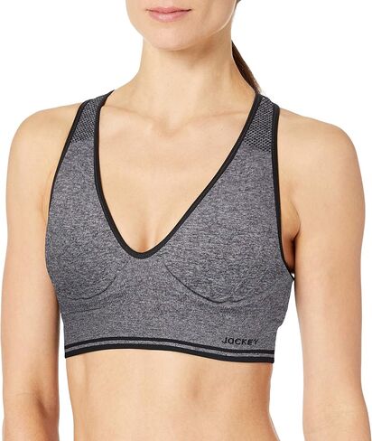 Jockey Women's Activewear Premonition Seamfree® Racerback Sports Bra in Saudi Arabia