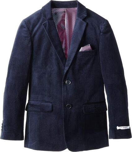 Isaac Mizrahi Little Boys' Little Solid-Velvet Blazer Jacket in Saudi Arabia