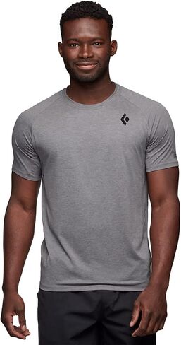 Black Diamond Mens Lightwire Short Sleeve Tech Tee Shirt in Saudi Arabia