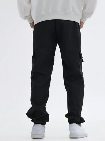 SHENHE Boy's 2 Pairs Graphic Drawstring Waist Cargo Pants Sweatpants Casual Joggers Pants in Saudi Arabia