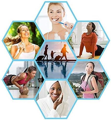 مجموعة أدوات الراحة الدولية للرجال المكونة من 11 قطعة مع العناية بالفم وأساسيات العناية بالفم، وتتميز بما يلي: منتجات بحجم السفر، باللون الأزرق in Kuwait