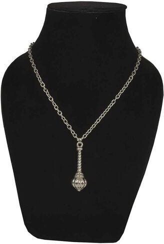 Stainless Steel Hanuman Gada Pendant Locket With Chain For Men And Women in Saudi Arabia