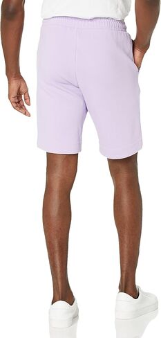 BOSS Men's Tonal Curved Logo Cotton Shorts in Saudi Arabia