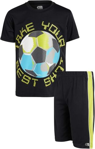 طقم شورت كرة سلة - قطعتين من تي شيرت رياضي ومجموعات قصيرة in Kuwait