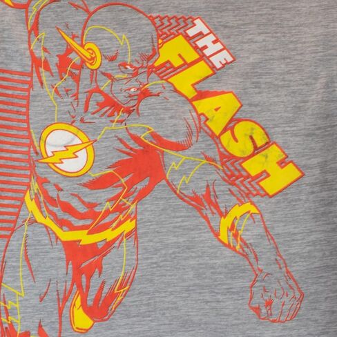 Warner Bros. Batman, The Flash, Justice League Boys Superhero Short Sleeve T-Shirt, Tank Top and Mesh Shorts Set in Saudi Arabia
