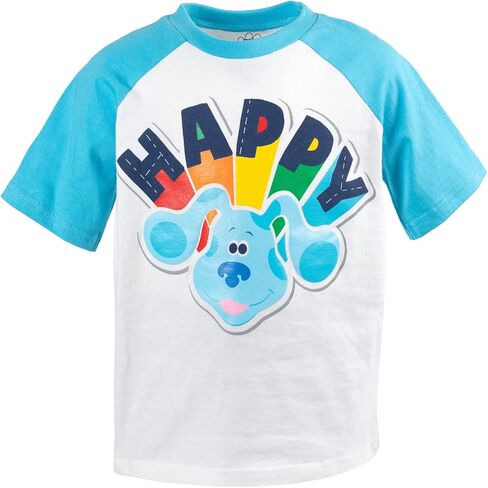 أدلة الأزرق وأنت! طقم تي شيرت وشورت شبكي برسومات راجلان in Kuwait