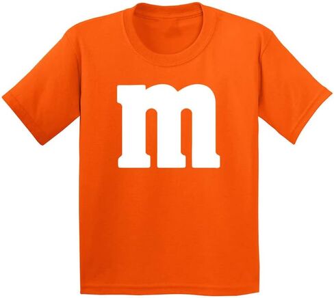 Veracco Letter M Halloween Costumes Youth T_Shirt Funny Halloween Team Group T-Shirt in Saudi Arabia