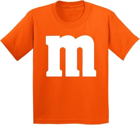 Veracco Letter M Halloween Costumes Youth T_Shirt Funny Halloween Team Group T-Shirt in Saudi Arabia