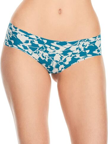 Calvin Klein Women's Invisibles Hipster Multipack Panty, Marbalized Floral Mini Topaz Gemstone, M in Saudi Arabia