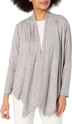 N Natori Women's Brushed Hacci Waterfall Cardigan Cb: 27" in Saudi Arabia