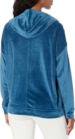 N Natori Women's Poly Velour Hoodie Jacket in Saudi Arabia