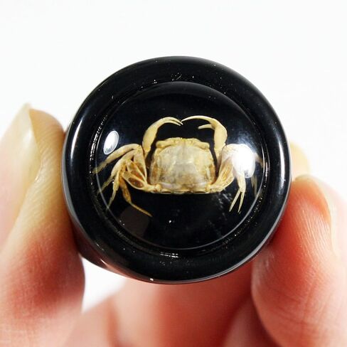 REALBUG Crab Black Ring Size 7 in Saudi Arabia