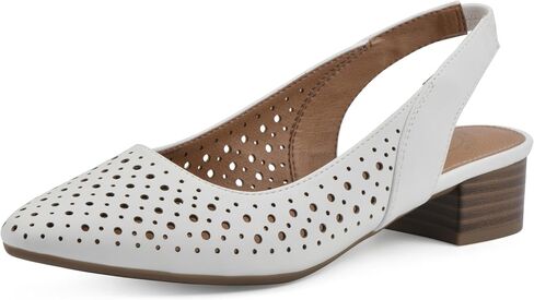 WHITE MOUNTAIN Women's Boronic Low Block Heel in Saudi Arabia