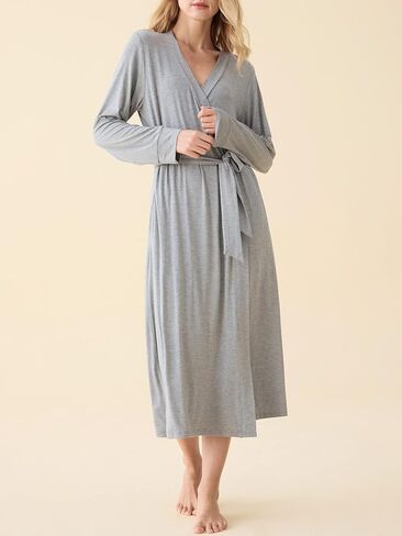 Latuza Women's Viscose Robes Long Sleeves Bathrobe with Pockets in Saudi Arabia