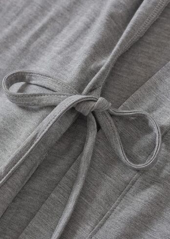 Latuza Women's Viscose Robes Long Sleeves Bathrobe with Pockets in Saudi Arabia