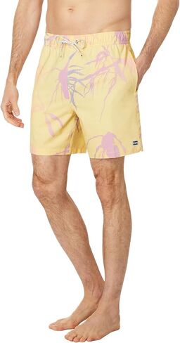 شورت سباحة قصير مرن قياسي للرجال من Billabong قابل للتمدد في أيام الأحد لايباك، درزة خارجية 43.18 سم in Kuwait