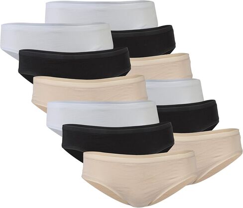 Gildan Women's Cotton Hipster Panties, 12 Pairs in Saudi Arabia