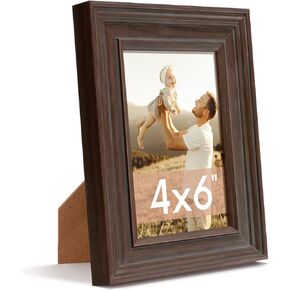 24x36 Poster Frame, High Definition Plexiglass for 24x36 Frame, Vintage Poster Frames 24 x 36 inches Rustic Distressed Pattern, Wall Mount Display, Navy Blue 1Pack