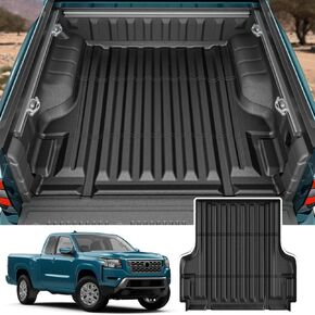 Truck Bed Mat with Raised Edge for 2023-2024 Chevy Colorado/GMC Canyon 5 FT Accessories, All Weather TPE Thickness Pickup Bed Liner(23-24 Colorado & Canyon 5FT)